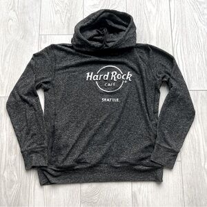 Hardrock Silver Foil Logo Hoodie.